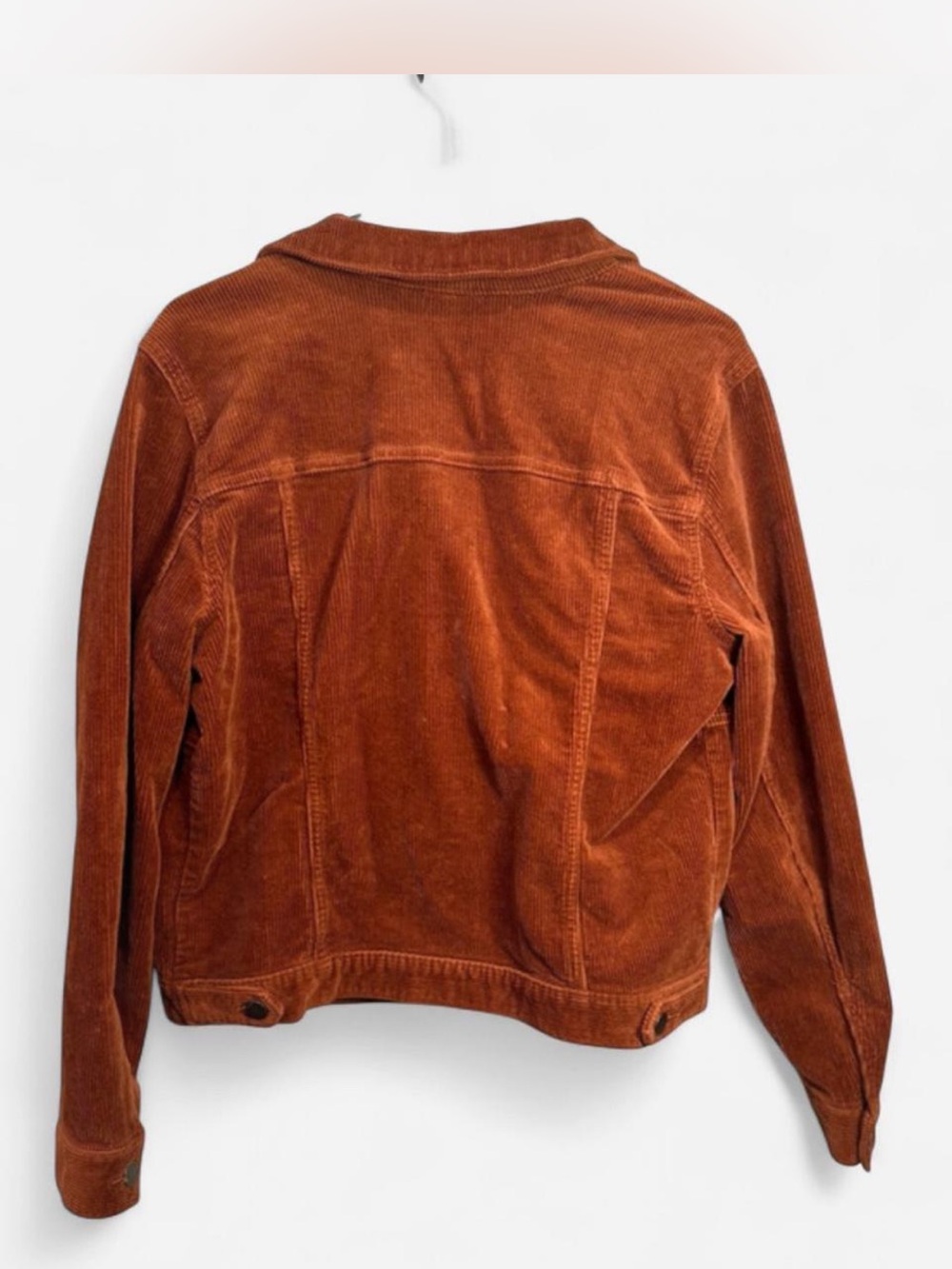 a.n.a Rust Corduroy Trucker Jacket - Picture 2 of 5